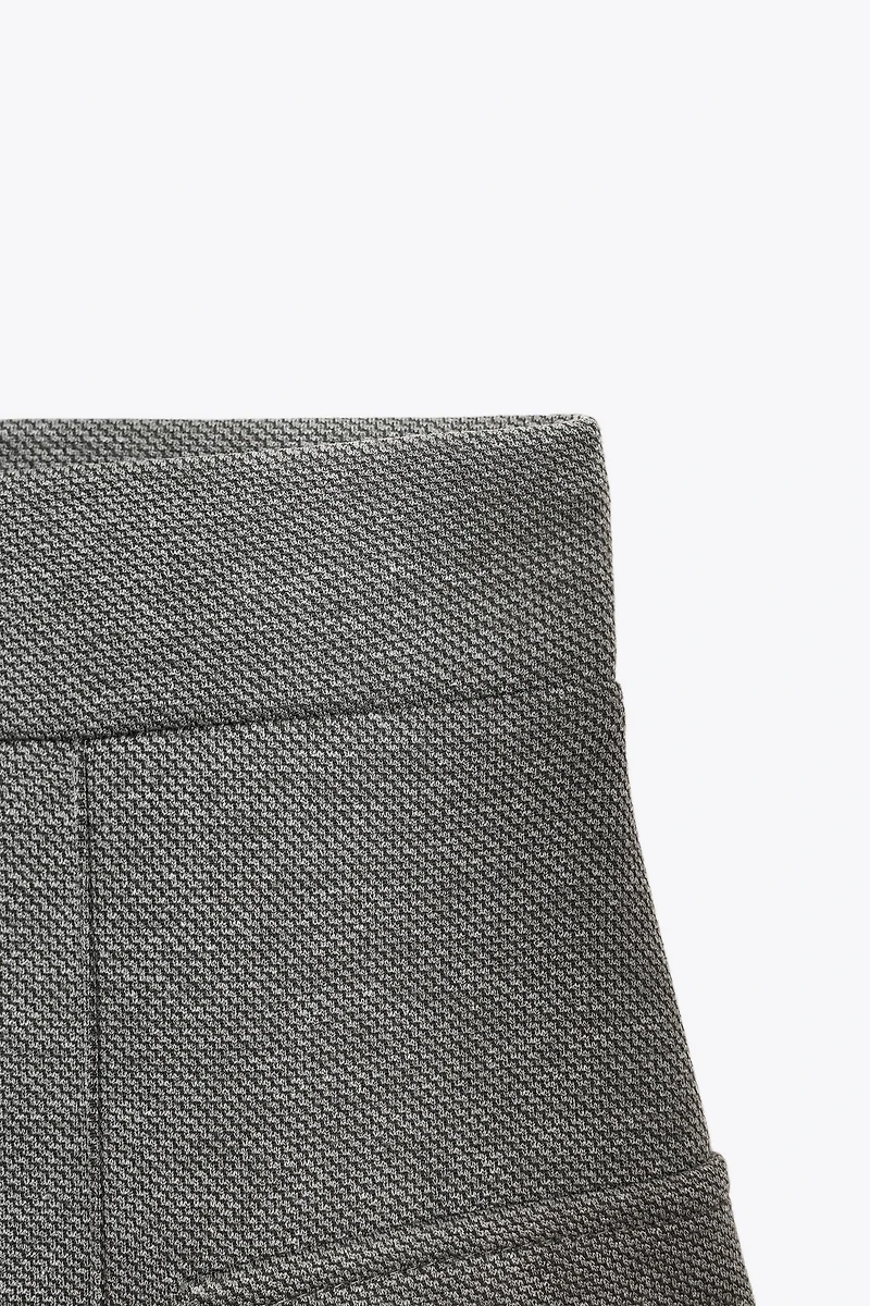 PIQUÉ PANTS WITH POCKETS