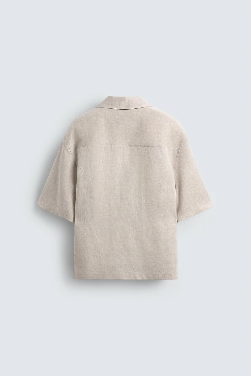 CHEMISE KIMONO 100 % LIN
