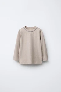 LOT DE DEUX T-SHIRTS SURJETÉS EN CONTRASTE