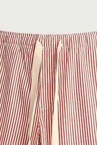 PANTALON BAGGY À RAYURES