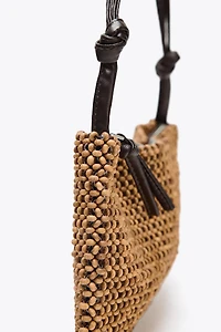 BEADED SHOULDER BAG