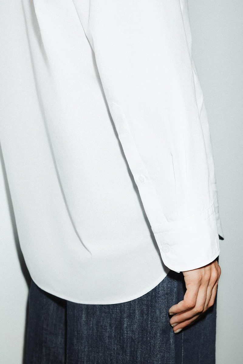 CHEMISE EN POPELINE