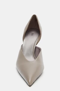 HIGH HEELED LEATHER SHOES