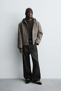 VESTE À CAPUCHE IMPRIMÉ CHEVAUX