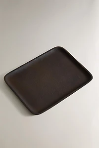 BLACK METAL TRAY