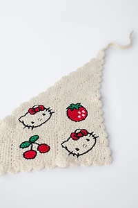 HELLO KITTY © SANRIO CROCHET KNIT BANDANA