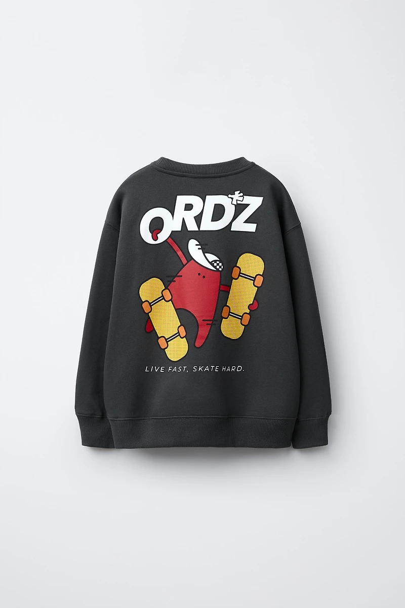 SWEAT IMPRIMÉ SKATE