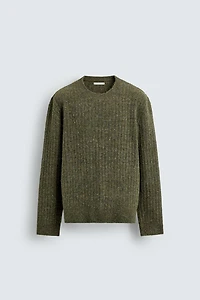 PULL CANNELÉ BOUTONNÉ