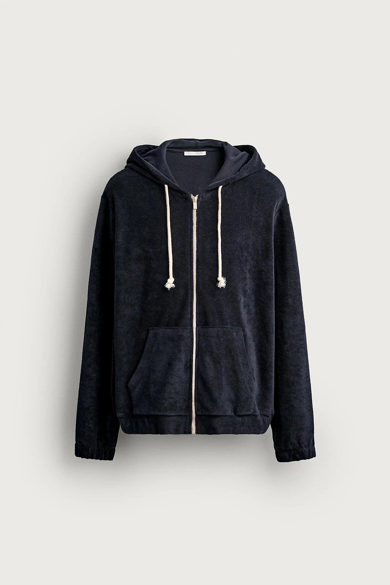 RELAXED FIT TERRY SWEATSHIRT