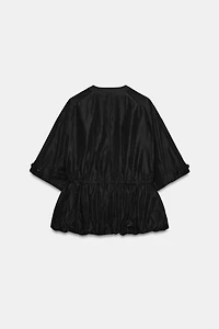 SHORT SLEEVE BALLOON PARKA