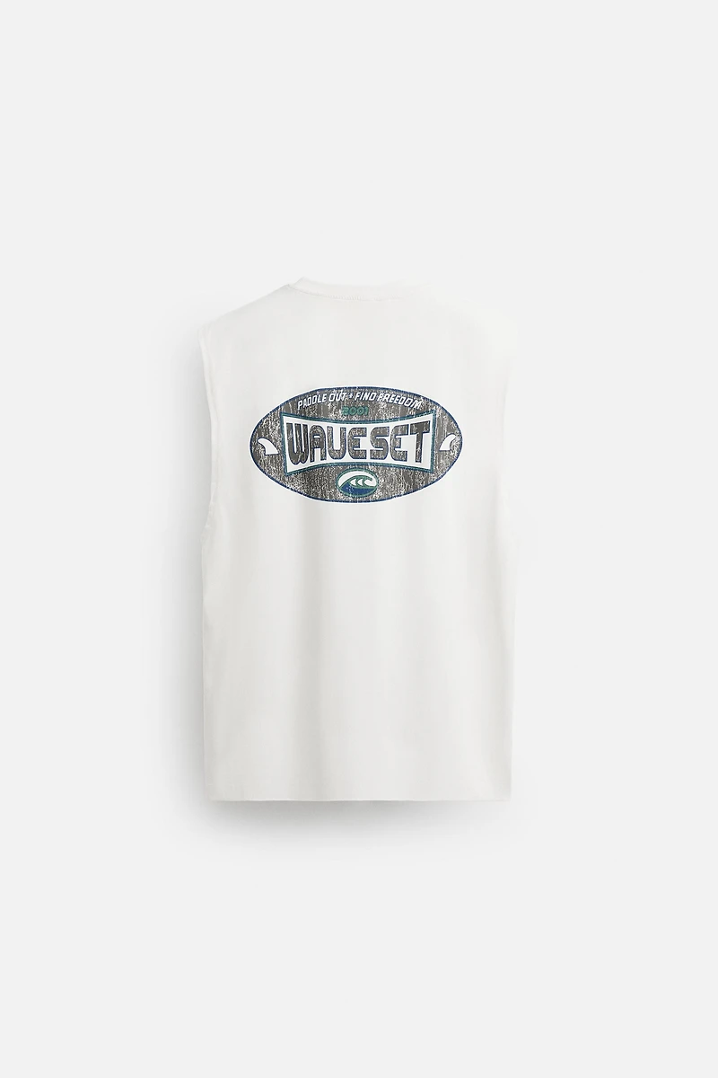 DÉBARDEUR IMPRIMÉS LAVÉS