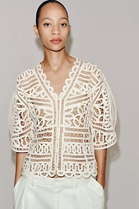 ZW COLLECTION CROCHET TOP