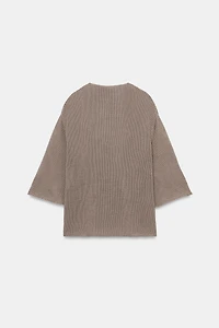 WIDE SLEEVE CARDIGAN