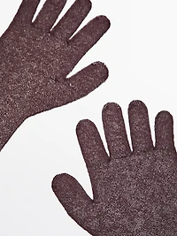 Long knit gloves - STUDIO