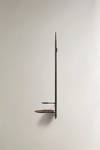 IRON WALL CANDLEHOLDER