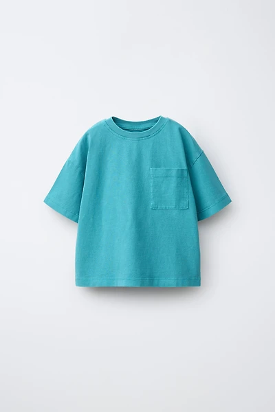 GARMENT DYED POCKET T-SHIRT