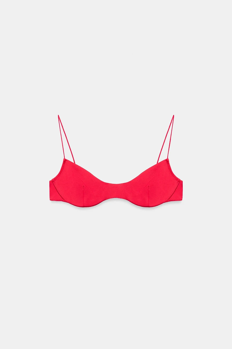 SOLID UNDERWIRE BIKINI TOP