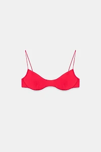 SOLID UNDERWIRE BIKINI TOP