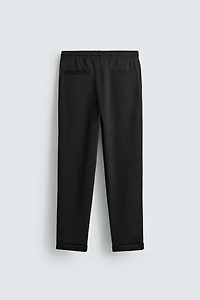 COMFORT NON-IRON JOGGER-WAIST PANTS