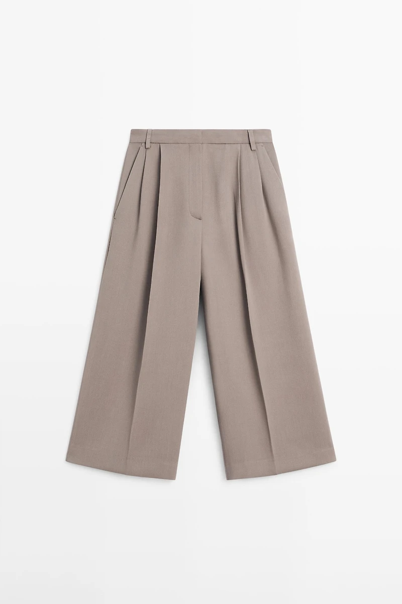 Bermuda fluide long et large