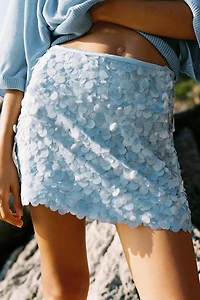 SEQUIN MINI SKIRT
