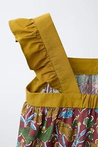 FLORAL FULL-LENGTH JUMPSUIT MADE WITH LIBERTY FABRIC