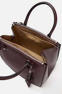 DOUBLE HANDLE MINI CITY BAG