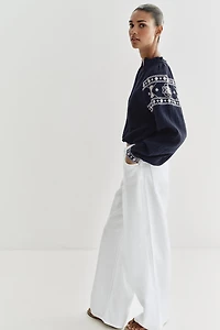 CHEMISE GLOBO BRODÉE