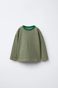HEAVY WEIGHT STRIPED T-SHIRT