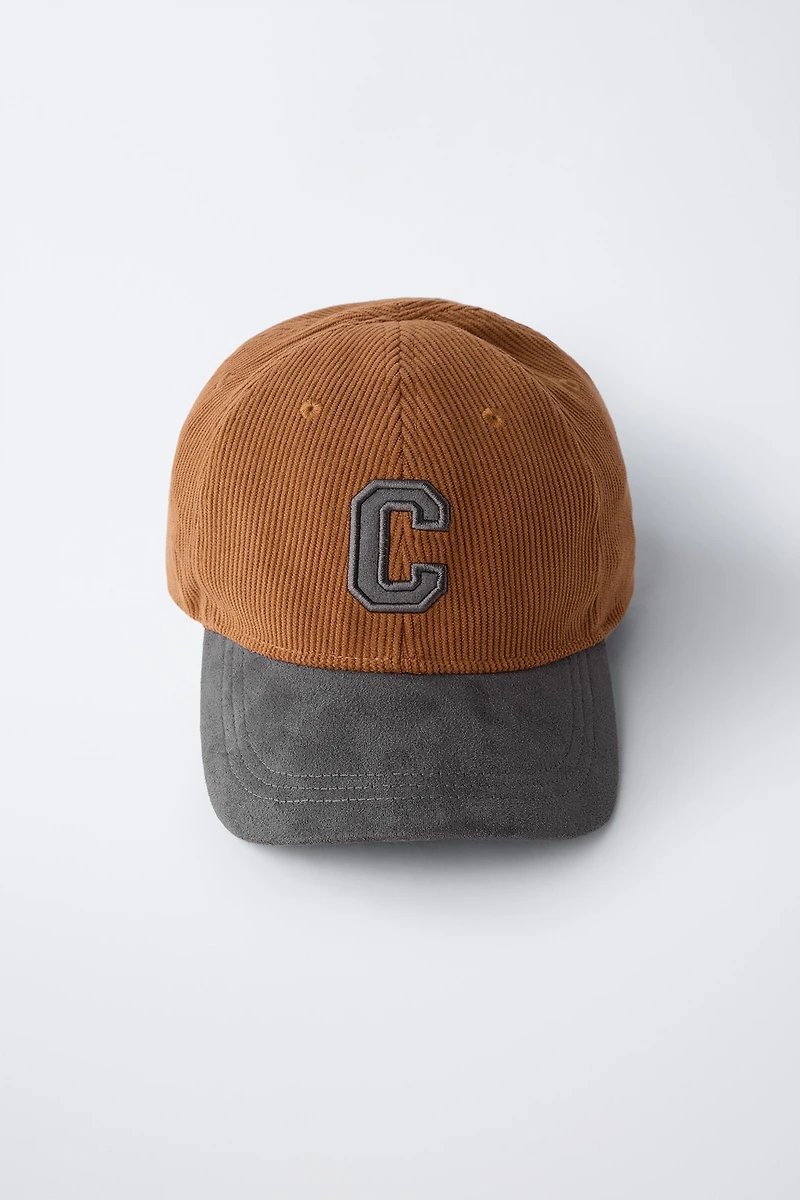 CORDUROY INITIAL CAP