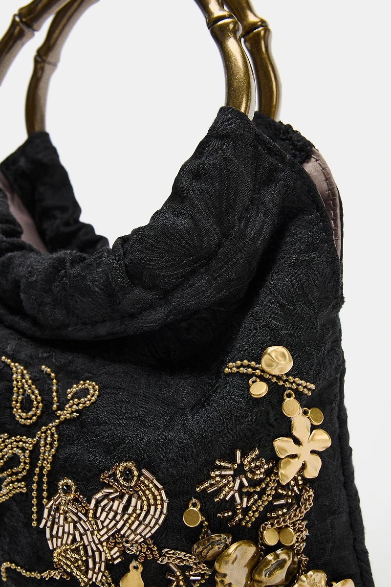 MINI SAC SEAU BRODÉ