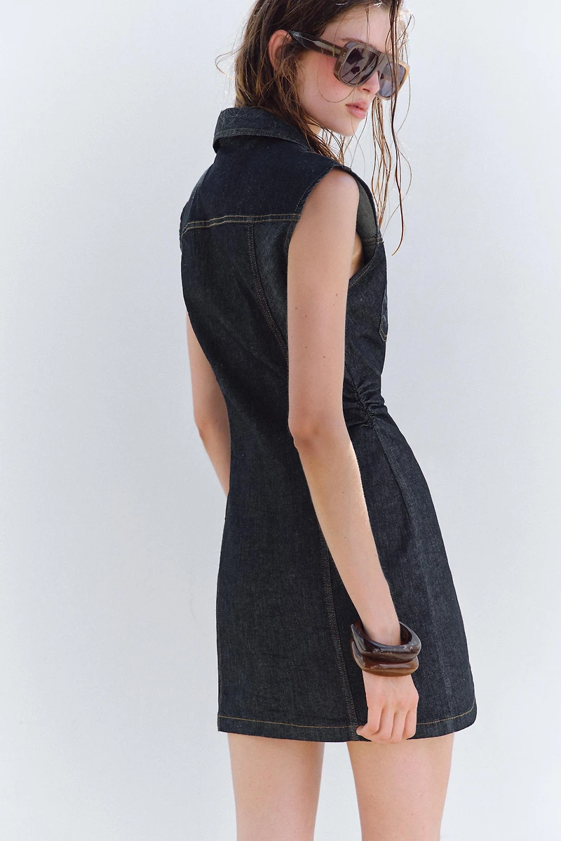 Z1975 DENIM MINI DRESS