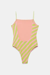 MAILLOT DE BAIN À IMPRIMÉ RAYURES