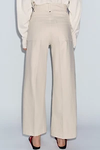 ZW COLLECTION HIGH WAIST WIDE LEG JEANS
