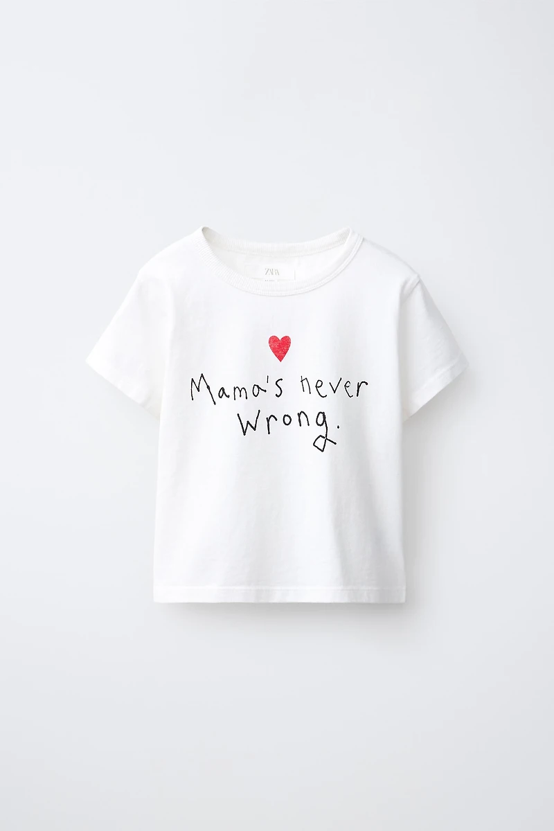 T-SHIRT À INSCRIPTION