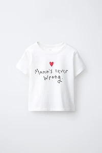 T-SHIRT À INSCRIPTION