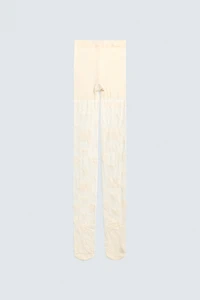 FLORAL LACE TIGHTS HARRY LAMBERT FOR ZARA X DISNEY