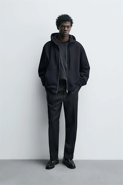 PANTALON STRUCTURÉ 100% LAINE