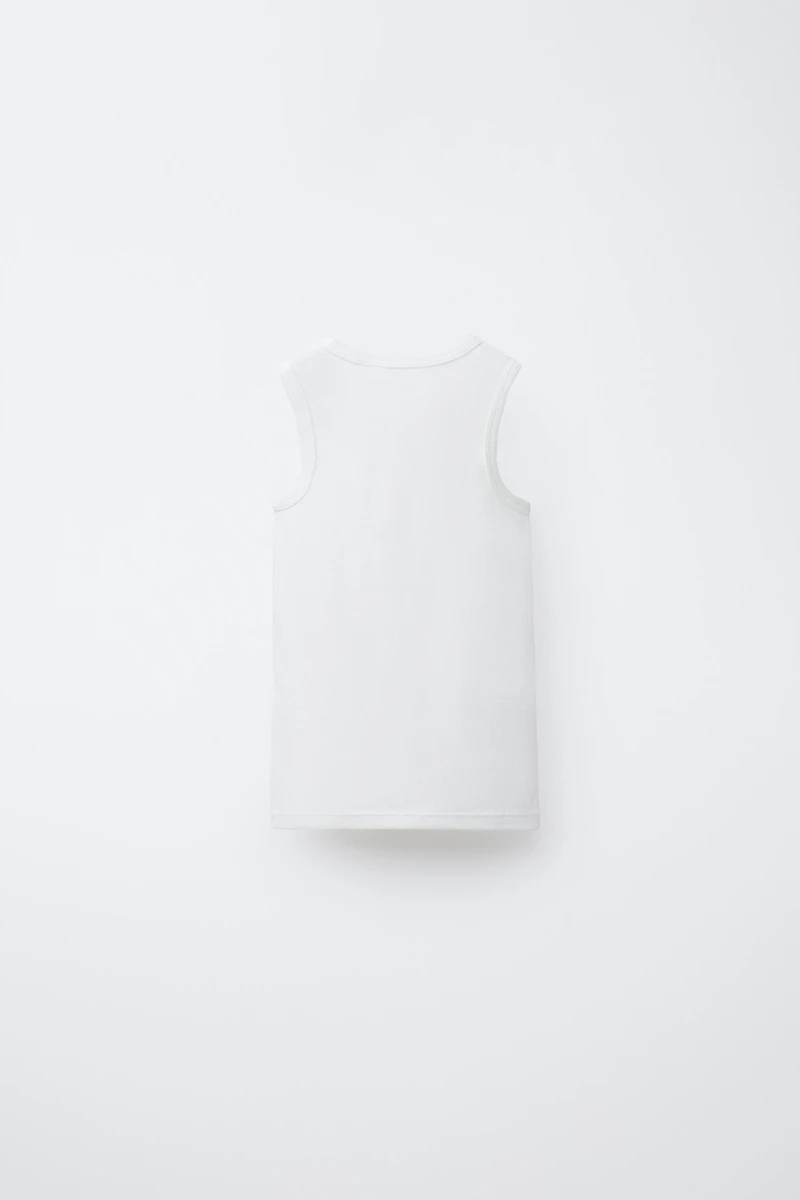 THREE-PACK OF SLEEVELESS T-SHIRTS