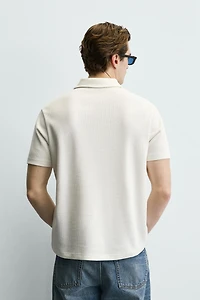 WAFFLE TEXTURE POLO