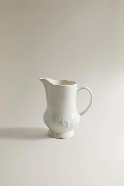 POT À LAIT PORCELAINE RAISINS