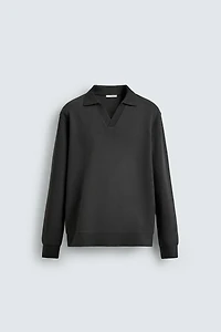 SWEAT POLO INTERLOCK