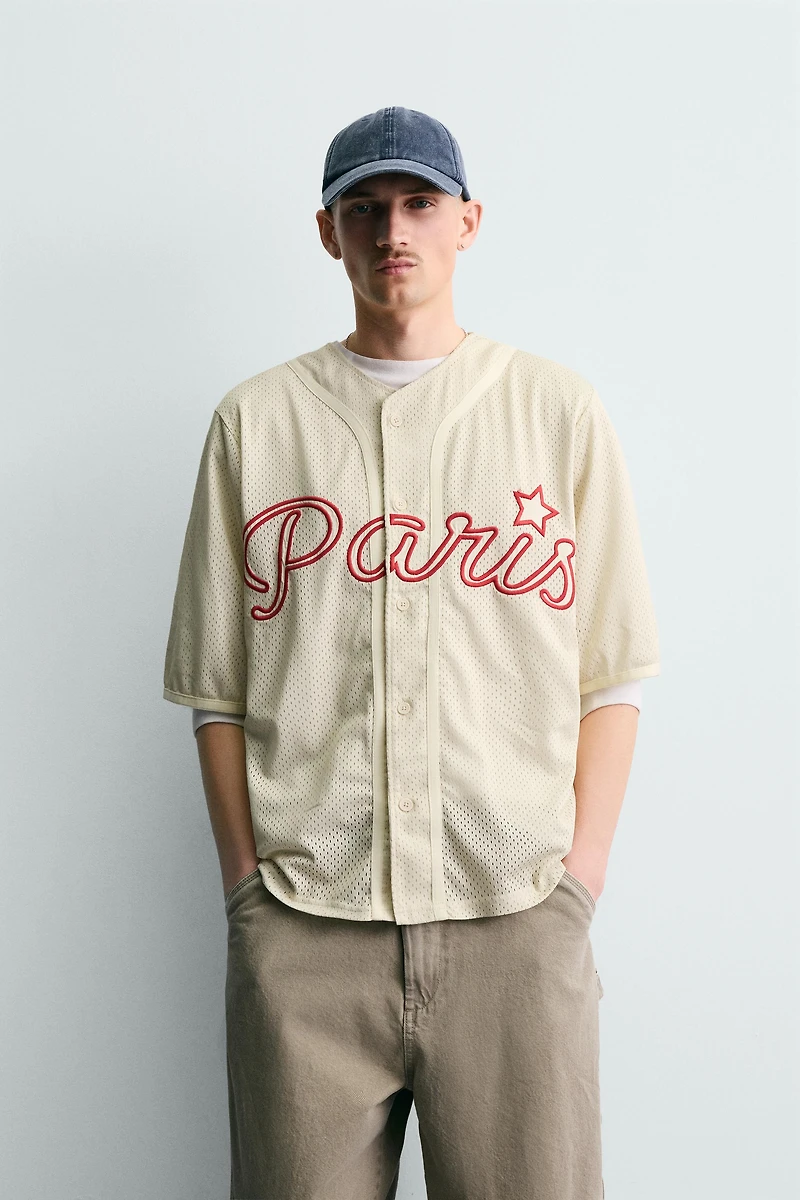 CHEMISE STRUCTURÉE BRODERIE