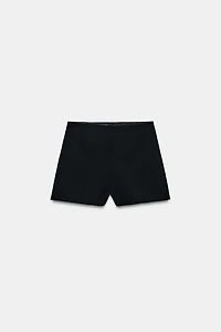 SHORT TAILLE HAUTE À POIS