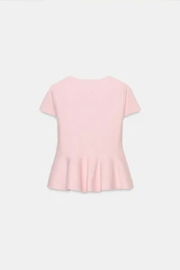 TOP EN MAILLE PÉPLUM