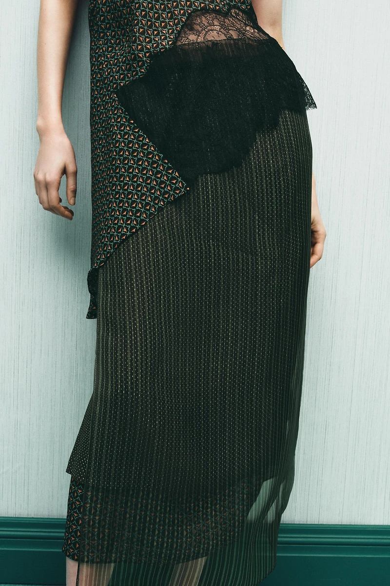 JUPE PARÉO IMPRIMÉE 100 % VISCOSE
