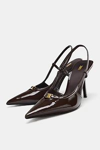 POINTED TOE SLINGBACKS
