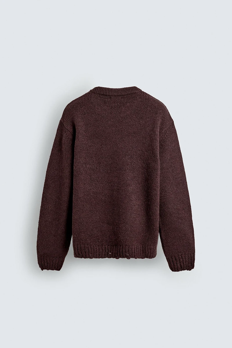 RIPPED EFFECT JUMPER