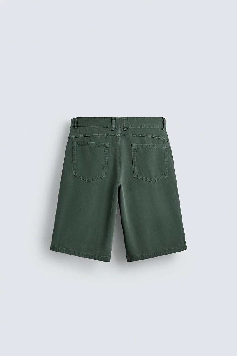 RELAXED FIT JORTS