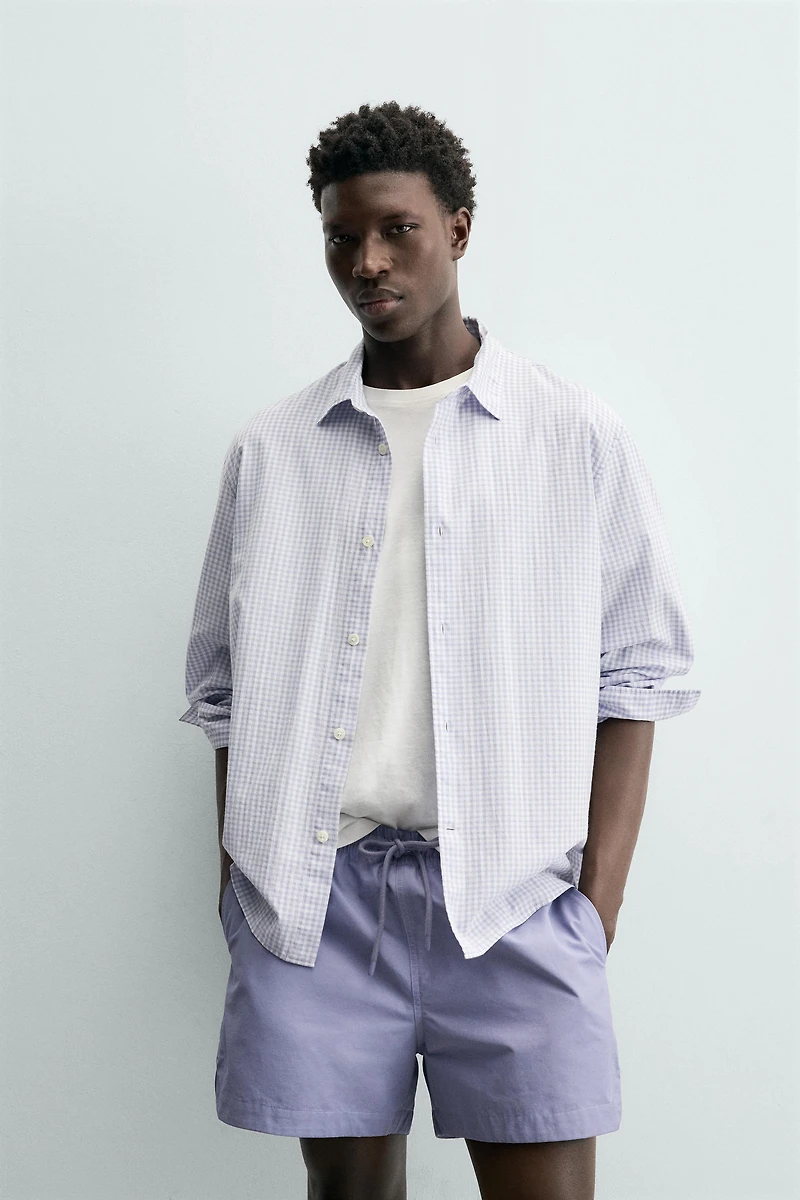 REGULAR FIT PLAID SHIRT